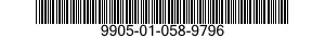 9905-01-058-9796 SIGN FACE,ADHESIVE 9905010589796 010589796