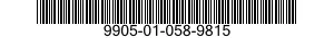 9905-01-058-9815 SIGN FACE,ADHESIVE 9905010589815 010589815