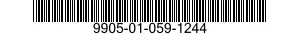 9905-01-059-1244 SIGN,TRAFFIC 9905010591244 010591244