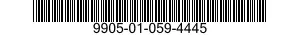 9905-01-059-4445 SIGN FACE,ADHESIVE 9905010594445 010594445