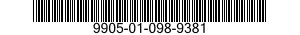 9905-01-098-9381  9905010989381 010989381