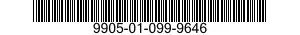 9905-01-099-9646 PLATE,IDENTIFICATION 9905010999646 010999646