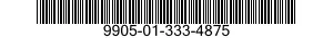9905-01-333-4875 PLATE,IDENTIFICATION 9905013334875 013334875