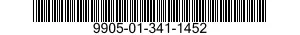 9905-01-341-1452 PLATE,IDENTIFICATION 9905013411452 013411452