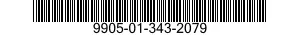 9905-01-343-2079 PLATE,IDENTIFICATION 9905013432079 013432079