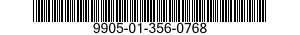 9905-01-356-0768 PLATE,IDENTIFICATION 9905013560768 013560768