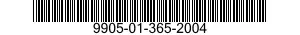9905-01-365-2004 PLATE,IDENTIFICATION 9905013652004 013652004