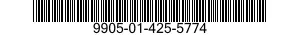 9905-01-425-5774 PLATE,IDENTIFICATION 9905014255774 014255774