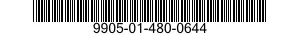 9905-01-480-0644 REFLECTOR SET,HIGHWAY WARNING,TRIANGULAR 9905014800644 014800644