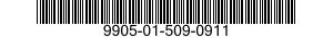 9905-01-509-0911 PLATE,INSTRUCTION 9905015090911 015090911