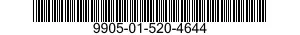 9905-01-520-4644 PLATE,IDENTIFICATION 9905015204644 015204644
