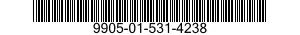 9905-01-531-4238 PLATE,IDENTIFICATION 9905015314238 015314238