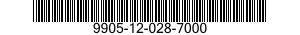 9905-12-028-7000 PLATE,IDENTIFICATION 9905120287000 120287000