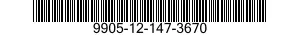 9905-12-147-3670  9905121473670 121473670