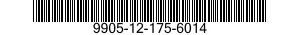 9905-12-175-6014 PLATE,INSTRUCTION 9905121756014 121756014