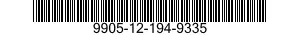 9905-12-194-9335 PLATE,INSTRUCTION 9905121949335 121949335