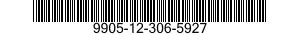 9905-12-306-5927 PLATE,IDENTIFICATION 9905123065927 123065927
