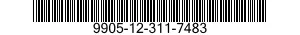 9905-12-311-7483 PLATE,DESIGNATION 9905123117483 123117483