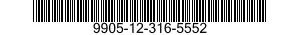 9905-12-316-5552 PLATE,INSTRUCTION 9905123165552 123165552