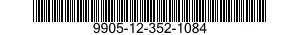 9905-12-352-1084 PLATE,MARKING,BLANK 9905123521084 123521084