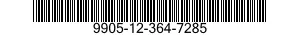 9905-12-364-7285 PLATE,IDENTIFICATION 9905123647285 123647285