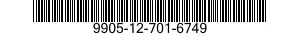 9905-12-701-6749  9905127016749 127016749