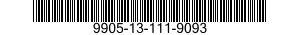 9905-13-111-9093  9905131119093 131119093