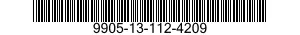 9905-13-112-4209 SIGN,TRAFFIC 9905131124209 131124209