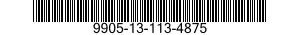 9905-13-113-4875 PLATE,INSTRUCTION 9905131134875 131134875