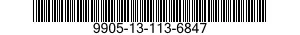 9905-13-113-6847  9905131136847 131136847