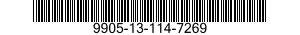 9905-13-114-7269 PLATE,INSTRUCTION 9905131147269 131147269