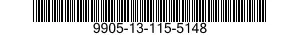 9905-13-115-5148 PLATE,IDENTIFICATION 9905131155148 131155148