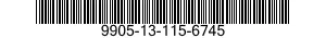 9905-13-115-6745 PLATE,DESIGNATION 9905131156745 131156745