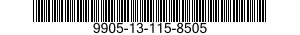 9905-13-115-8505  9905131158505 131158505