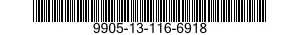 9905-13-116-6918 MARKER,TRAFFIC CONTROL DEVICE 9905131166918 131166918