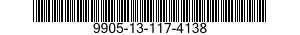 9905-13-117-4138 PLATE,DESIGNATION 9905131174138 131174138