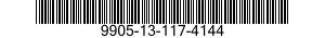 9905-13-117-4144 PLATE,DESIGNATION 9905131174144 131174144