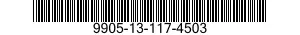 9905-13-117-4503 PLATE,DESIGNATION 9905131174503 131174503