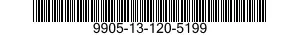 9905-13-120-5199 PLATE,IDENTIFICATION 9905131205199 131205199