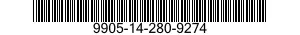 9905-14-280-9274  9905142809274 142809274