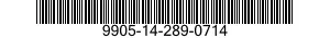 9905-14-289-0714 PLATE,DESIGNATION 9905142890714 142890714