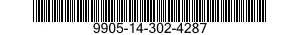9905-14-302-4287 PLATE,INSTRUCTION 9905143024287 143024287