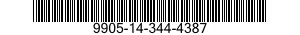 9905-14-344-4387 PLATE,IDENTIFICATION 9905143444387 143444387