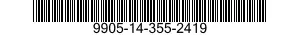 9905-14-355-2419 PLATE,DESIGNATION 9905143552419 143552419