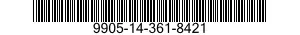 9905-14-361-8421 PLATE,IDENTIFICATION 9905143618421 143618421