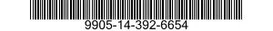 9905-14-392-6654 PLATE,INSTRUCTION 9905143926654 143926654