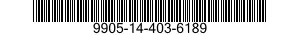 9905-14-403-6189 PLATE,IDENTIFICATION 9905144036189 144036189