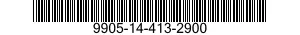 9905-14-413-2900 PLATE,INSTRUCTION 9905144132900 144132900