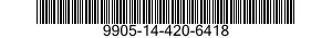 9905-14-420-6418 PLATE,DESIGNATION 9905144206418 144206418