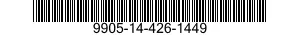 9905-14-426-1449 PLATE,IDENTIFICATION 9905144261449 144261449